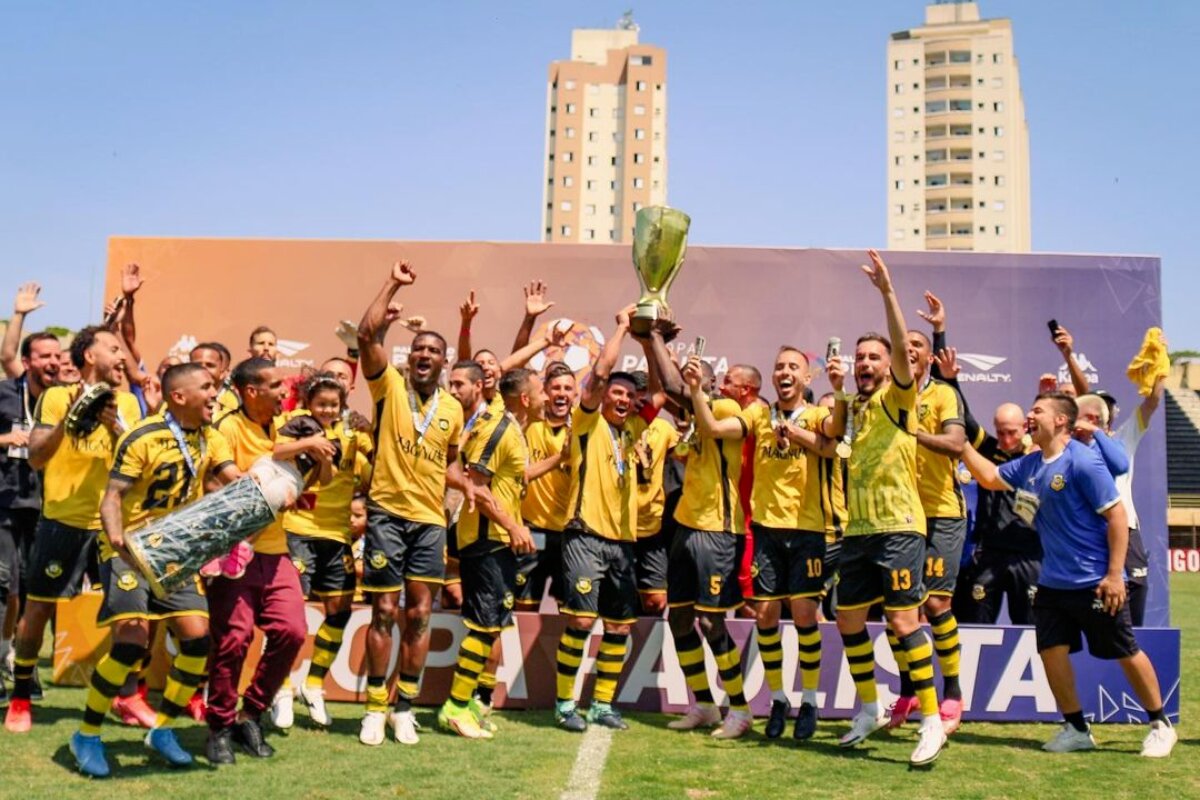 São Bernardo FC é bicampeão da Copa Paulista e se garante na Série D-2022