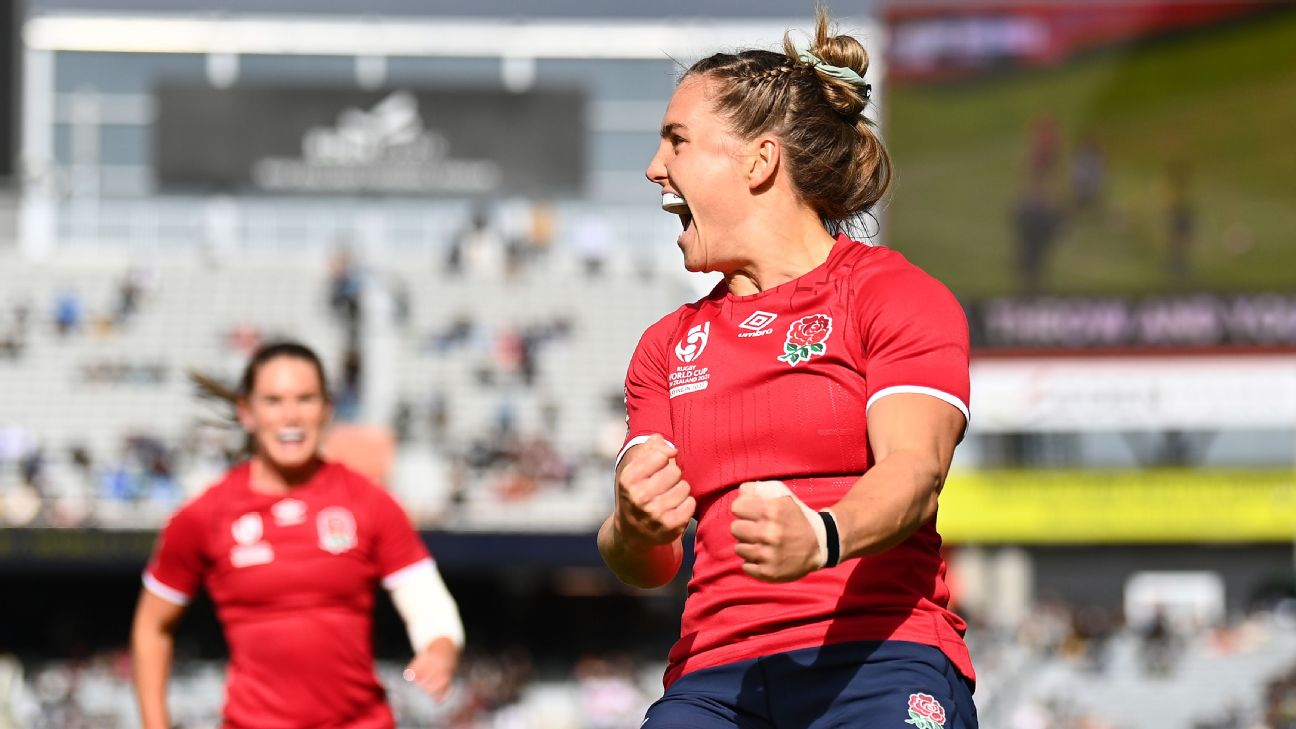 1ª Ronda Do Mundial De Rugby Feminino: Inglaterra Arranca A Encantar