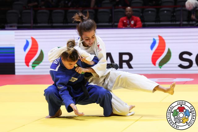 Raquel Brito nos Campeonatos do Mundo de Doha (Foto: IJF)