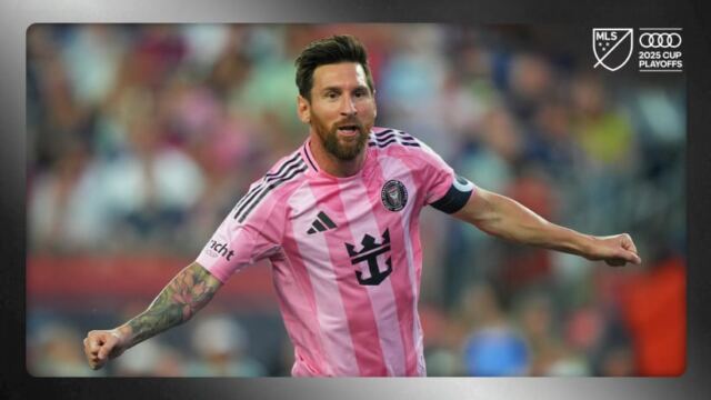 Messi foi um dos destaques da primeira vitória do Inter Miami nos playoffs (Foto: MLS)