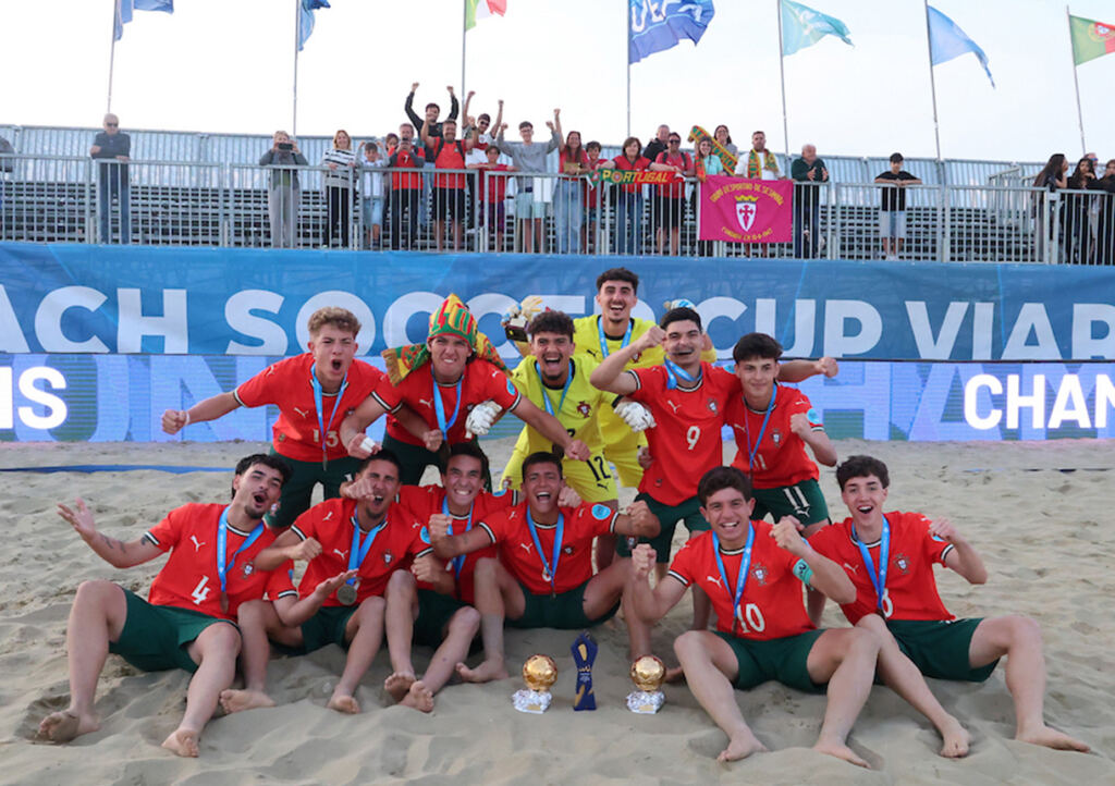 Conquista Taça da Europa Sub20